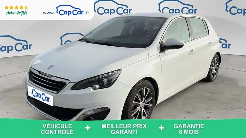 Blanc Utilisé 2013 Peugeot 308 Allure Berline | 7 990 € (Prix juste) - Image 1/4