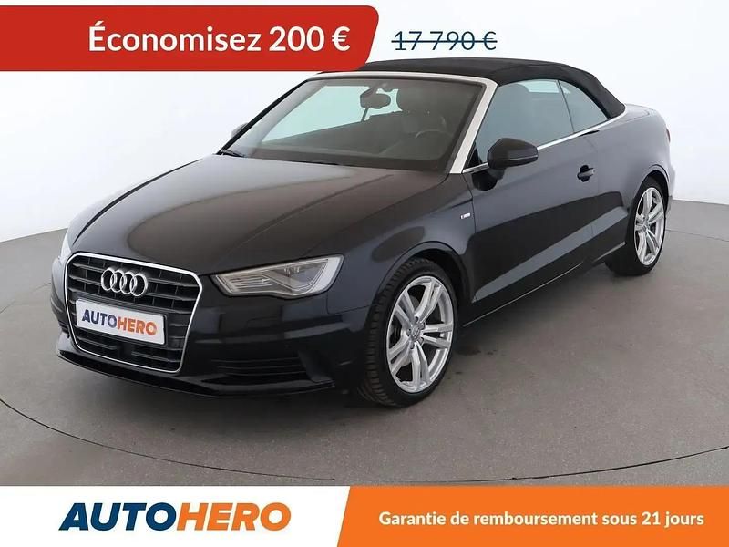 Noir Utilisé 2014 Audi Cabriolet Sport Cabriolet | 17 590 € - Image 1/2