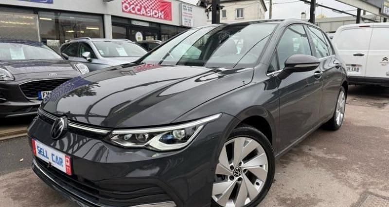 Gris Utilisé 2021 VW Golf VIII Style Berline | 20 900 € (Bon prix) - Image 1/4