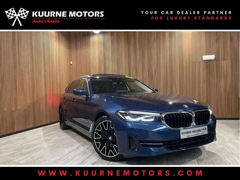Bleu Utilisé 2021 BMW 520 Break | 33 900 € - Image 1/4