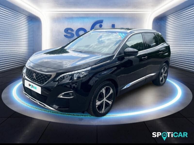 Noir Utilisé 2018 Peugeot 3008 GT-line SUV | 17 990 € (Prix cher) - Image 1/4