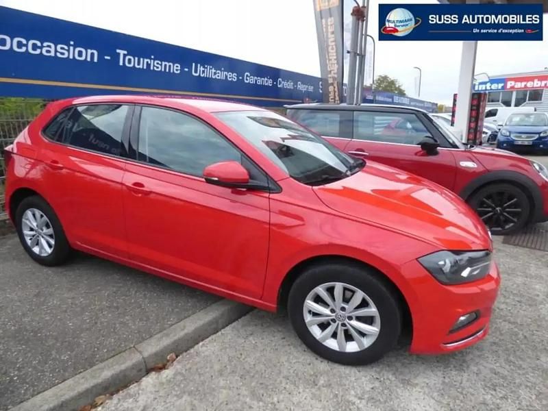 Rouge Utilisé 2018 VW Polo Highline Berline | 15 990 € (Prix assez cher) - Image 1/4