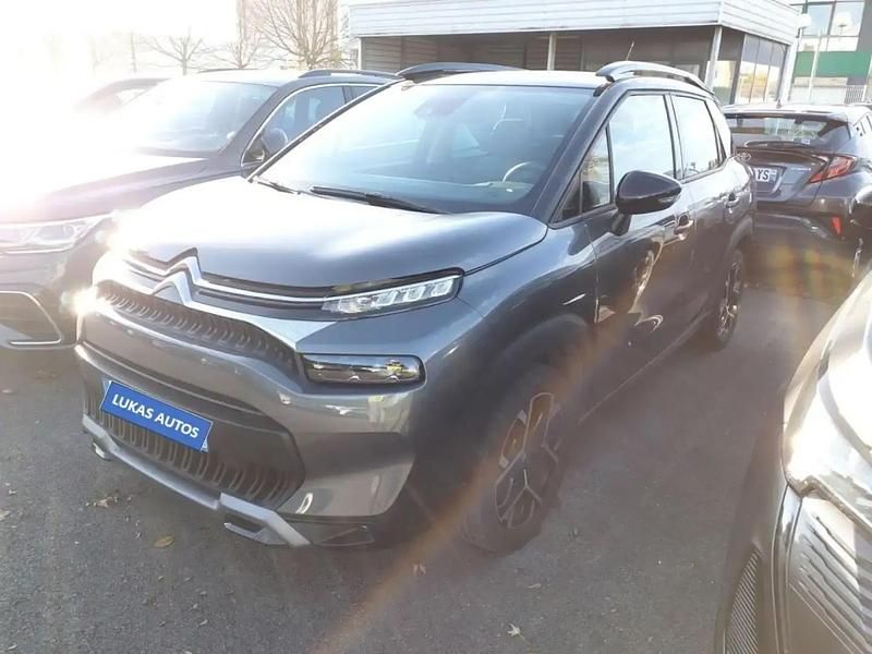 Gris Utilisé 2022 Citroën C3 Aircross PureTech SUV | 17 490 € (Prix juste) - Image 1/4