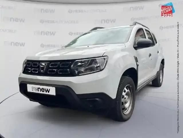 Blanc glacier Utilisé 2021 Dacia Duster Essentiel SUV | 13 499 € (Bon prix) - Image 1/4