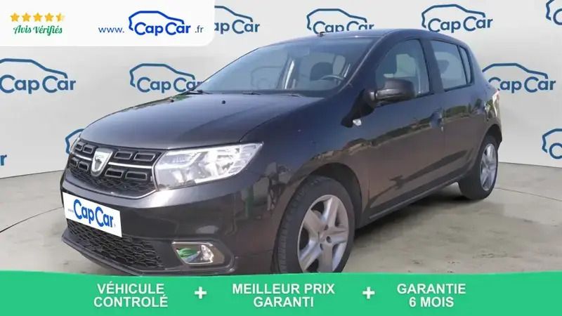 Noir Utilisé 2018 Dacia Sandero Essentiel Citadine | 7 990 € (Prix juste) - Image 1/4