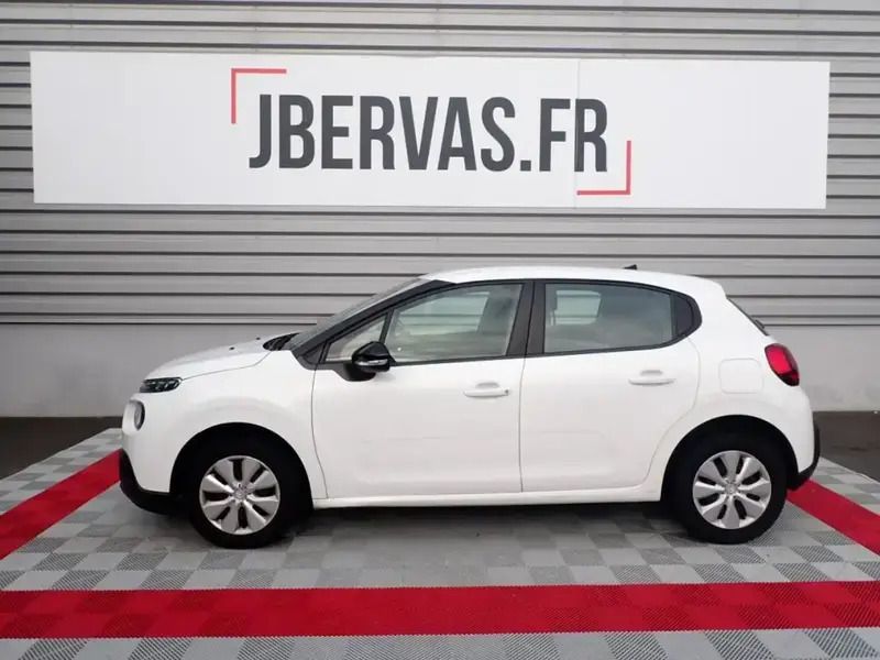 Blanc Utilisé 2019 Citroën C3 Business Class Citadine | 11 999 € (Prix juste) - Image 1/4