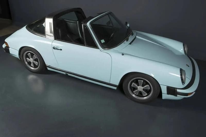 Bleu Occasion 1977 Porsche 911 Cabriolet | 59 900 € - Image 1/4