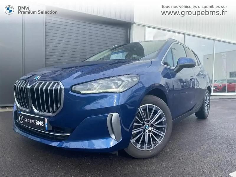 Phytonic blau métallisé Utilisé 2022 BMW 218 Luxury Line Monospace | 27 900 € (Prix juste) - Image 1/4