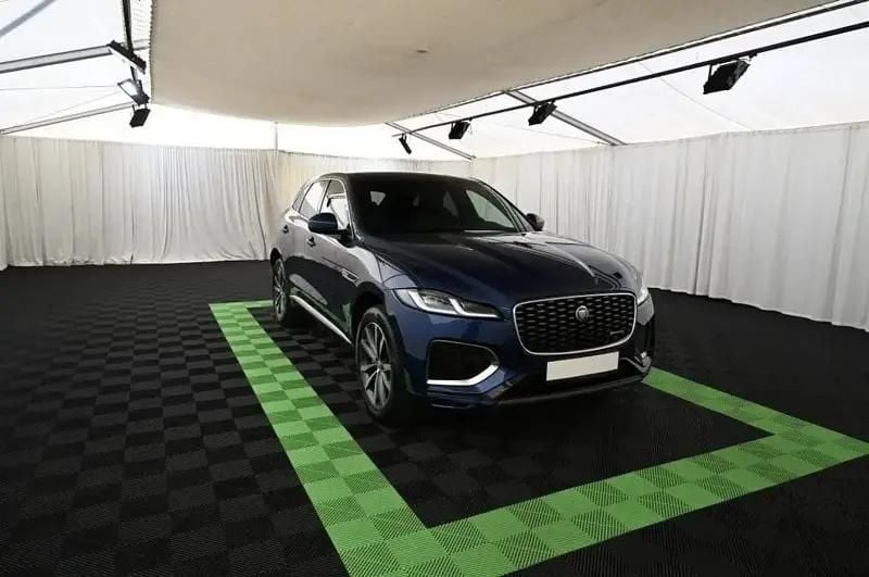 Bleu Utilisé 2022 Jaguar F-Pace R-Dynamic SUV | 48 900 € (Prix juste) - Image 1/4