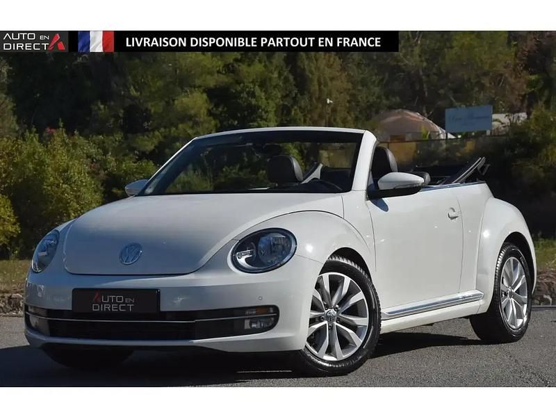 Blanc Utilisé 2014 VW Beetle Cabriolet | 19 990 € - Image 1/4