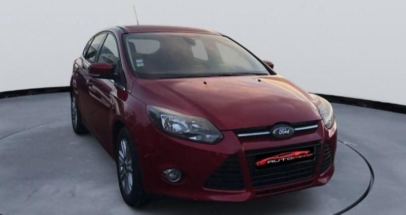 Occasion Ford Focus 125 ch (91 kW) 2013 Rouge Berline