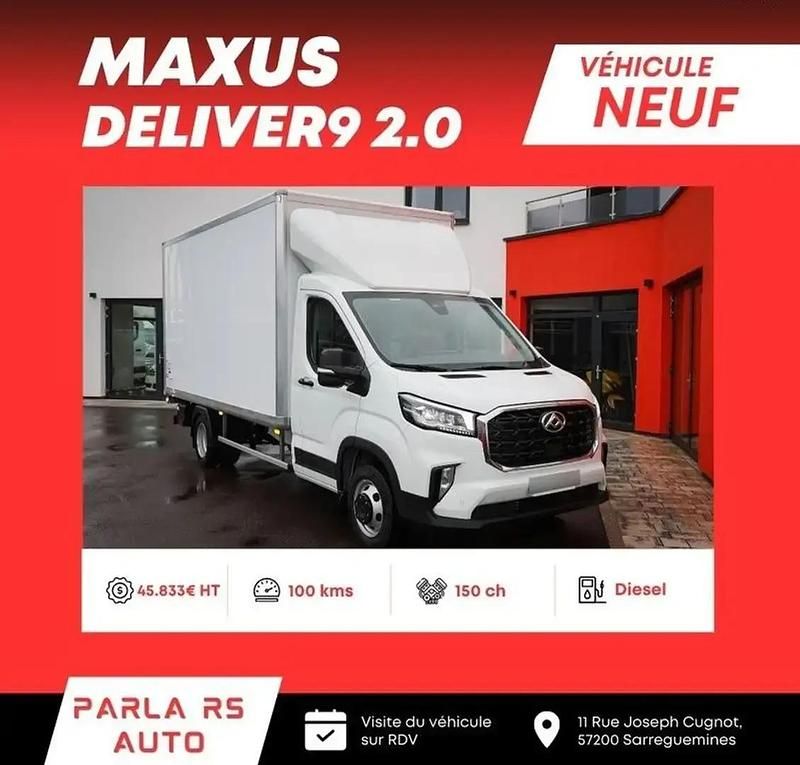 Blanc Nouvelle 2025 Maxus V90 Van | 55 000 € - Image 1/4