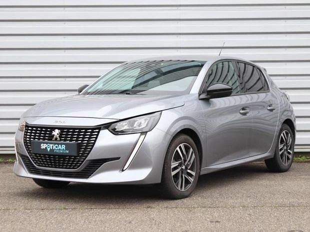 Gris Utilisé 2023 Peugeot 208 Allure Citadine | 13 900 € (Bon prix) - Image 1/4
