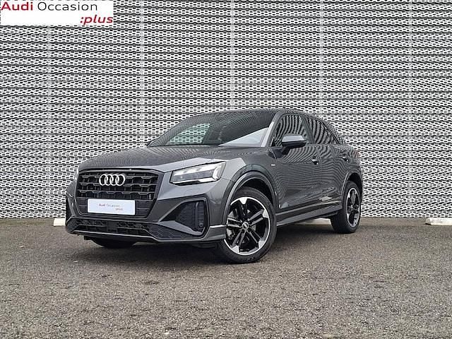 Gris daytona nacré Occasion 2023 Audi Q2 S-Line SUV | 33 900 € (Prix juste) - Image 1/4