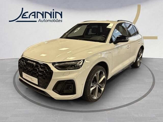 Blanc glacier métallisé Occasion 2021 Audi Q5 S-Line SUV | 41 990 € (Prix juste) - Image 1/4