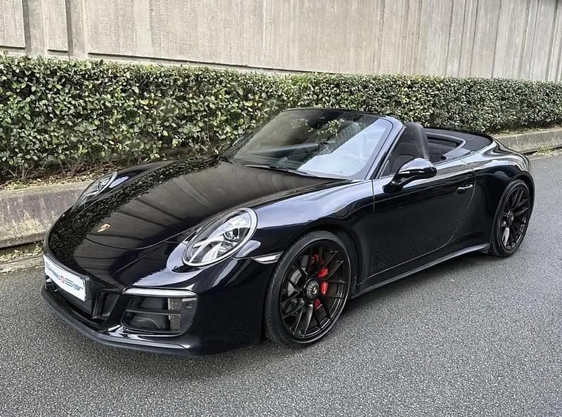 Noir Occasion 2017 Porsche 911 Carrera 4 Cabriolet Cabriolet | 119 000 € - Image 1/4