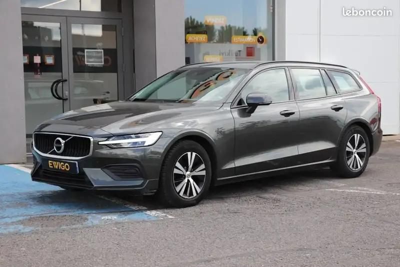 Gris Utilisé 2018 Volvo V60 Business Edition Break | 15 990 € (Bon prix) - Image 1/4
