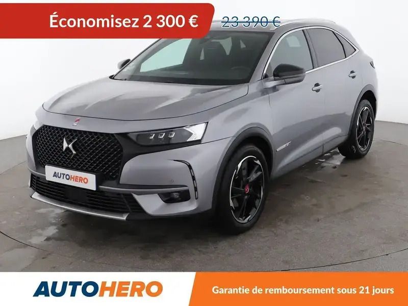 Gris Utilisé 2019 DS Automobiles DS7 Crossback Performance Line Plus SUV | 20 590 € (Bon prix) - Image 1/2