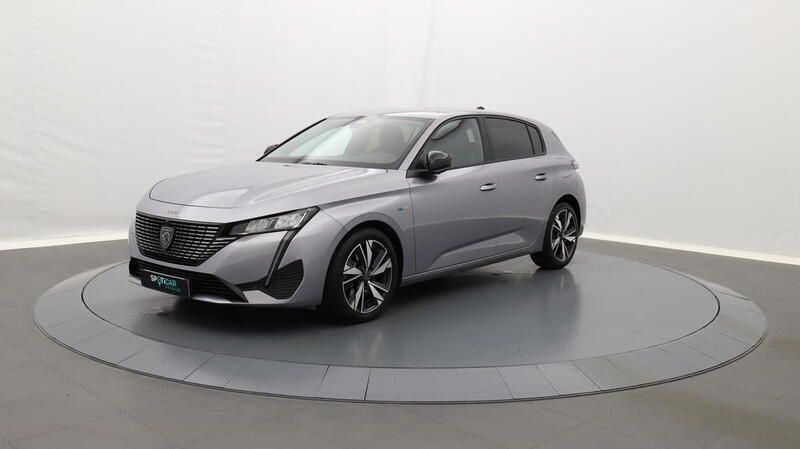 Gris Utilisé 2022 Peugeot 308 Allure Berline | 22 390 € (Bon prix) - Image 1/3