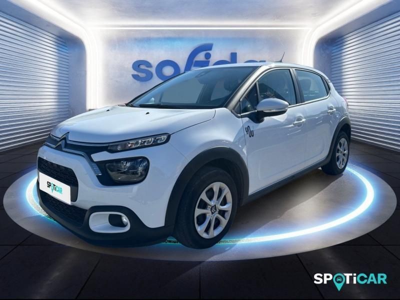 Blanc Utilisé 2022 Citroën C3 PureTech Citadine | 10 790 € (Prix juste) - Image 1/3