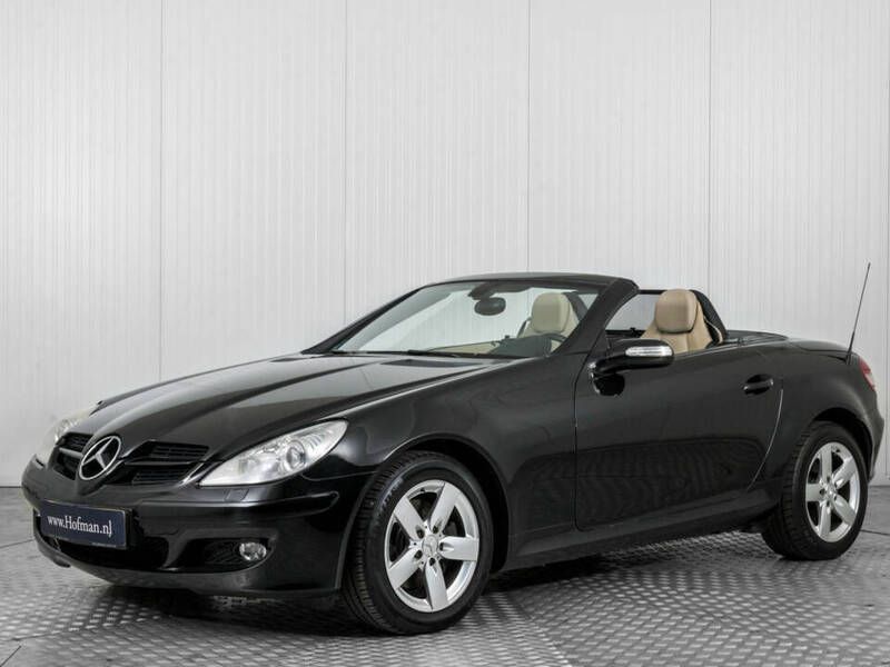Noir Utilisé 2005 Mercedes SLK280 Cabriolet | 14 900 € - Image 1/4