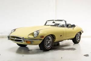 Jaune Utilisé 1969 Jaguar E-Type Cabriolet | 99 500 € - Image 1/3