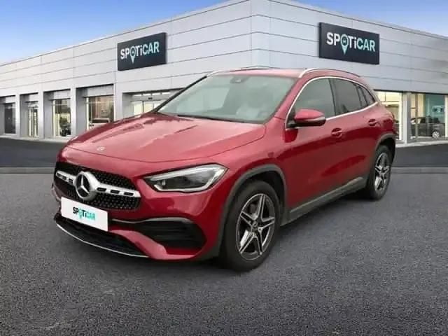 Rouge patagonie métallisé designo Occasion 2021 Mercedes GLA250 AMG line SUV | 30 990 € - Image 1/4
