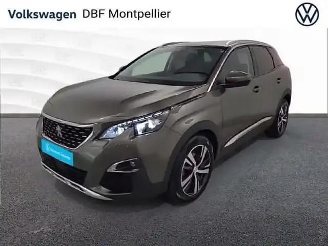Gris foncé Utilisé 2018 Peugeot 3008 Allure SUV | 15 480 € (Prix juste) - Image 1/4
