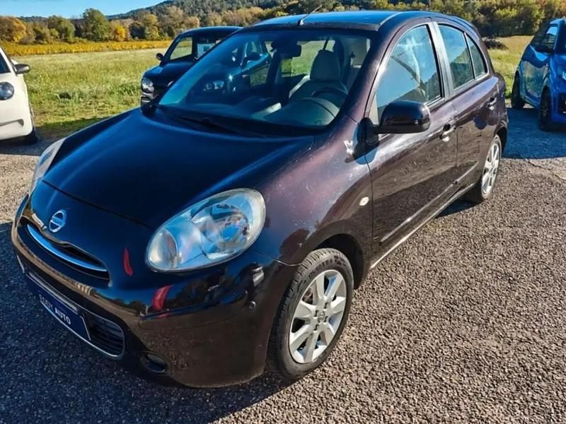 Noir Occasion 2012 Nissan Micra S Citadine | 4 990 € - Image 1/4