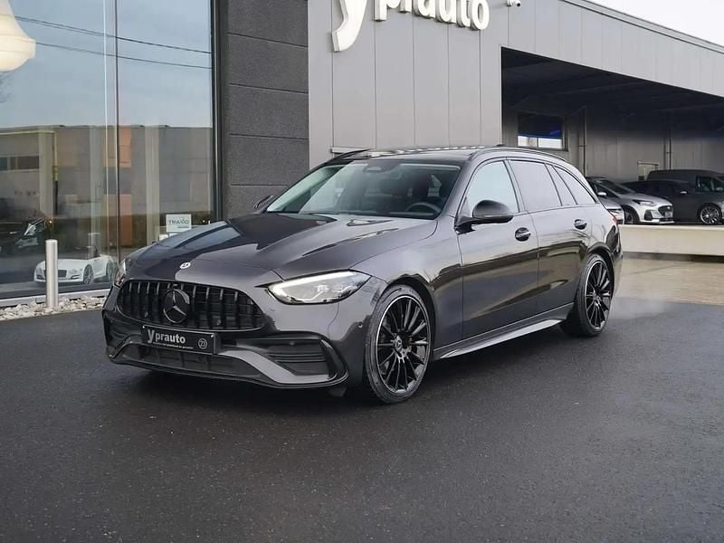 Gris Occasion 2023 Mercedes C180 AMG line Break | 34 990 € (Bon prix) - Image 1/4