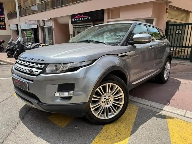 Gris Utilisé 2013 Land Rover Range Rover evoque Dynamic SUV | 12 990 € (Prix assez cher) - Image 1/4