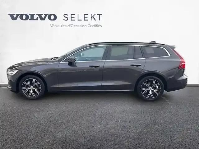 Occasion Volvo V60 163 ch (119 kW) 2024 Gris platinium metallisé Break