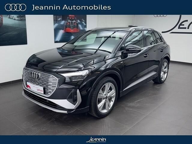 Noir mythic métallisé Nouvelle 2025 Audi Q4 e-tron S-Line SUV | 54 900 € (Super prix) - Image 1/3