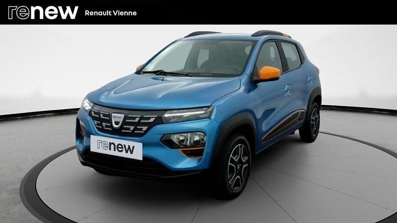 Bleu Occasion 2021 Dacia Spring Comfort Plus Citadine | 9 135 € (Prix juste) - Image 1/4