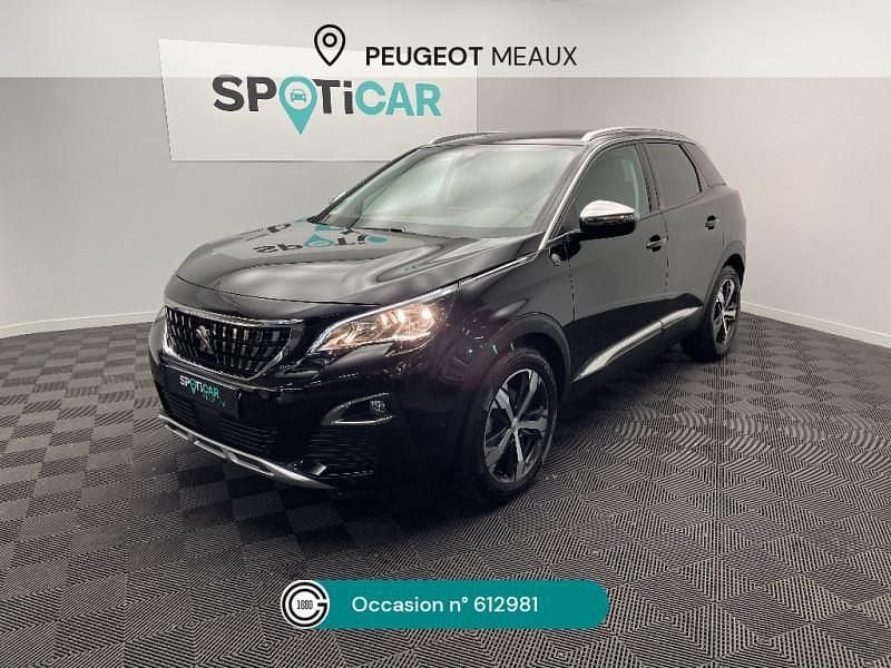 Noir Utilisé 2019 Peugeot 3008 Crossway SUV | 18 990 € (Prix juste) - Image 1/4