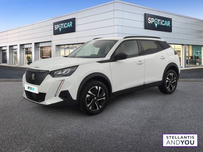 Blanc Utilisé 2022 Peugeot 2008 Allure SUV | 14 990 € (Prix juste) - Image 1/4