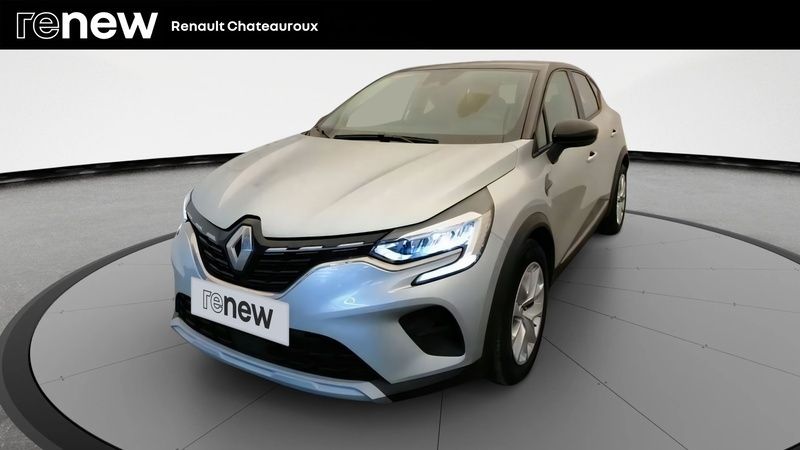 Gris Utilisé 2021 Renault Captur Business SUV | 14 900 € (Prix juste) - Image 1/4
