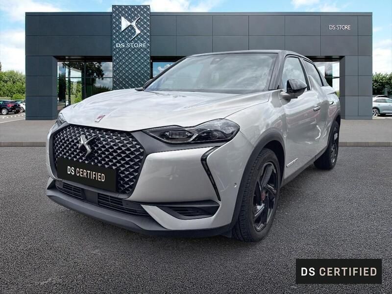 Gris Utilisé 2022 DS Automobiles DS3 Crossback Performance Line Plus SUV | 18 990 € (Prix juste) - Image 1/4