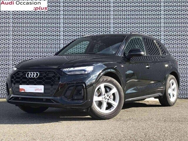 Noir mythic métallisé Utilisé 2021 Audi Q5 S-Line SUV | 38 990 € (Bon prix) - Image 1/4