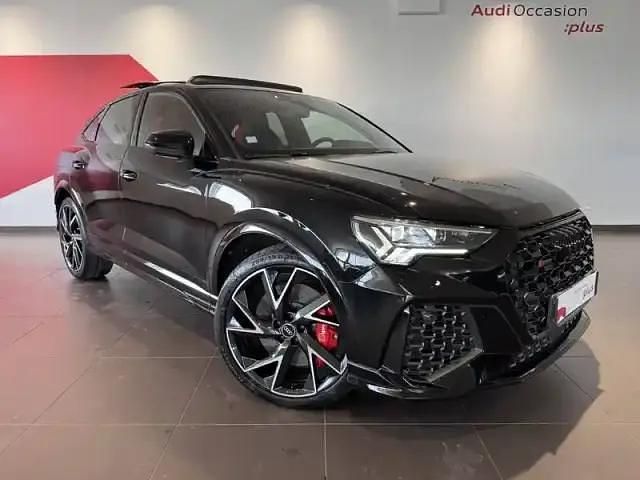 Noir mythic métallisé Occasion 2021 Audi RS Q3 Sportback Design SUV | 72 980 € (Prix juste) - Image 1/4