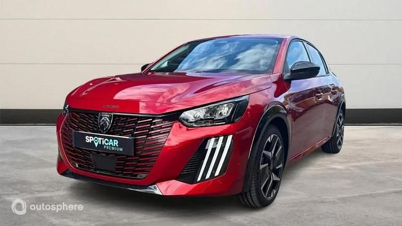 Rouge Nouvelle 2025 Peugeot 208 Envy Citadine | 25 999 € (Prix assez cher) - Image 1/4