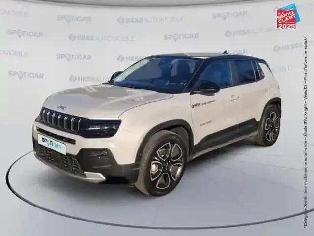 Stone métallisé + toit volcano Occasion 2024 Jeep Avenger EV Summit SUV | 29 999 € (Prix juste) - Image 1/4