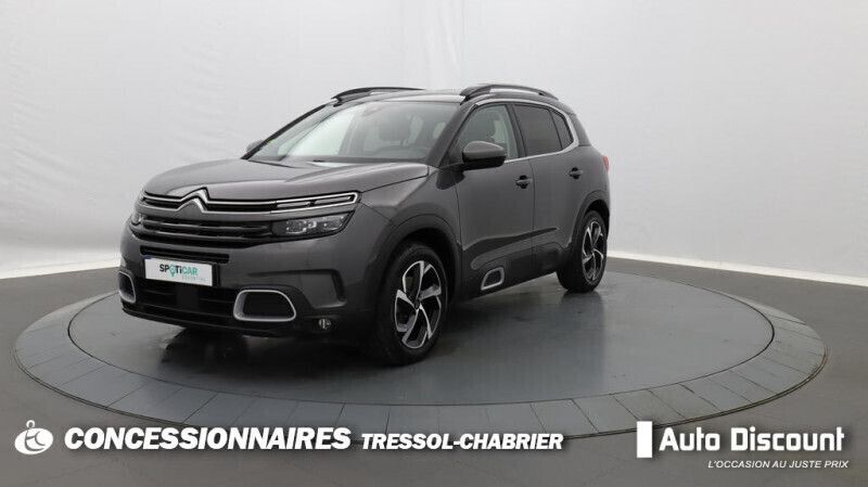 Gris Utilisé 2020 Citroën C5 Aircross Shine SUV | 17 979 € - Image 1/4