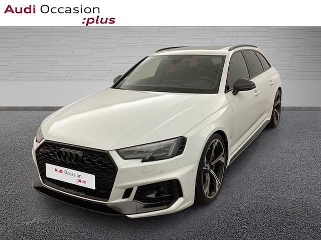 Blanc glacier métallisé Occasion 2019 Audi RS4 Exclusive Break | 62 890 € (Prix juste) - Image 1/4