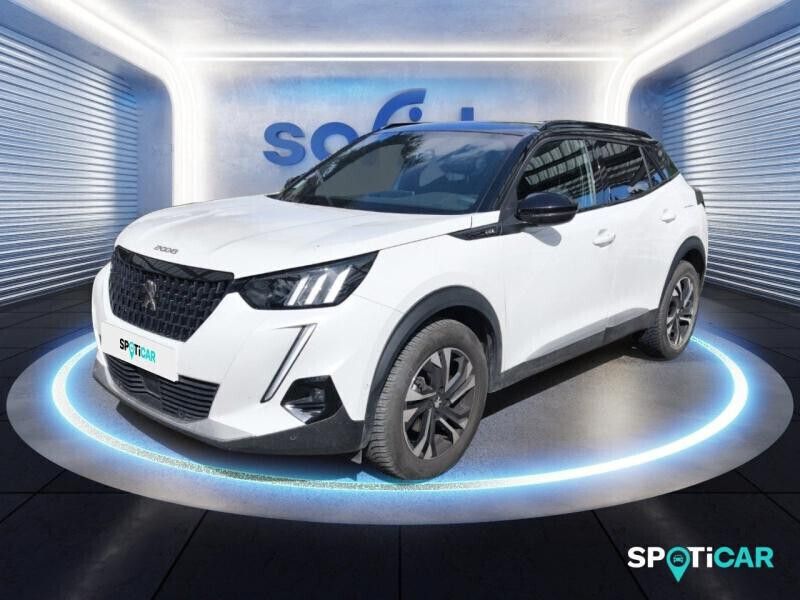 Blanc Utilisé 2021 Peugeot 2008 GT SUV | 15 690 € (Prix juste) - Image 1/4