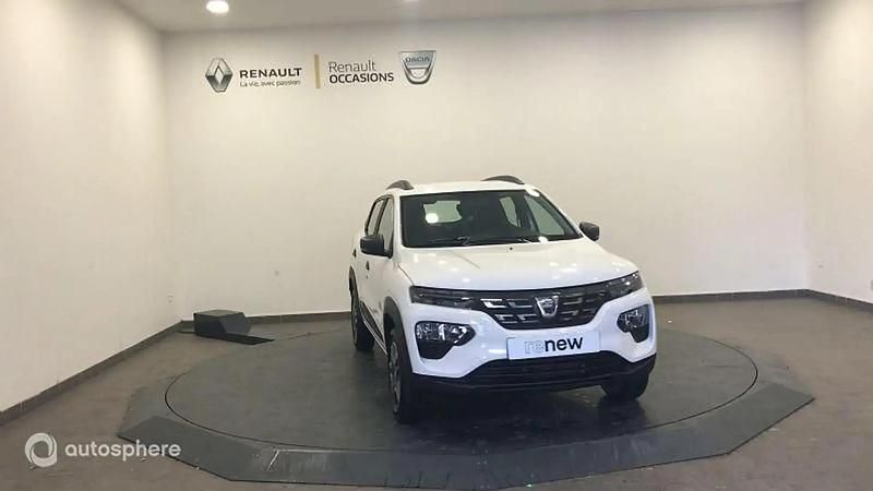 Blanc Utilisé 2021 Dacia Spring Business Citadine | 9 199 € (Prix juste) - Image 1/4