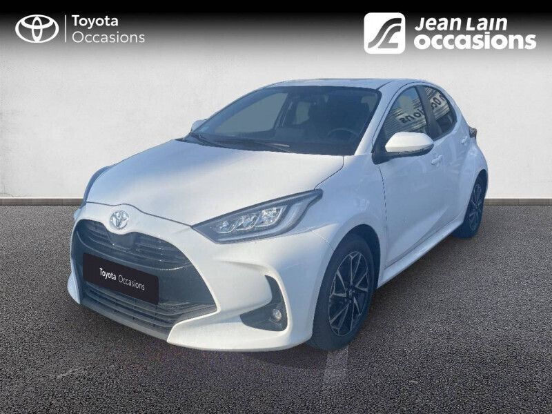 Blanc Utilisé 2021 Toyota Yaris Design Citadine | 15 290 € (Prix juste) - Image 1/4