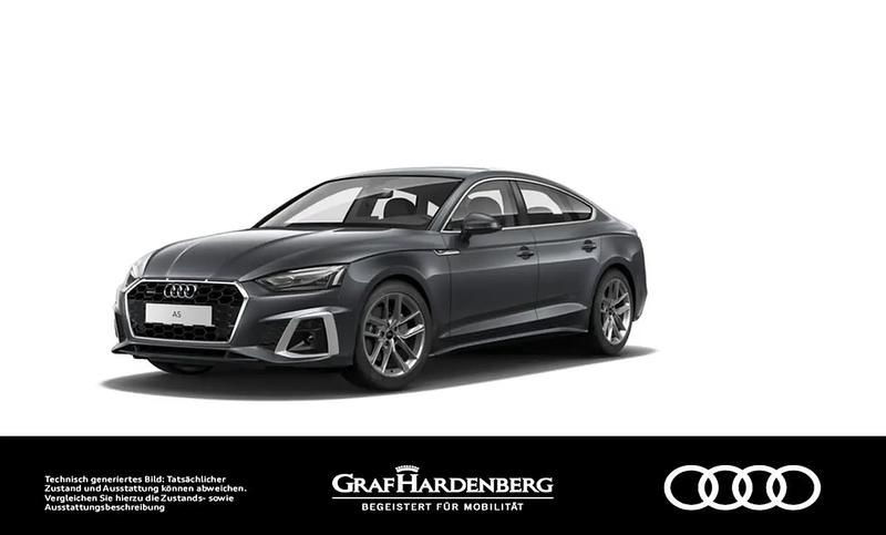 Occasion Audi A5 Sportback S-Line 204 ch (150 kW) 2021 Gris Citadine