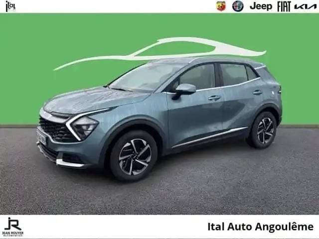 Vert bornéo métallisée Utilisé 2024 Kia Sportage Active SUV | 30 990 € (Bon prix) - Image 1/4