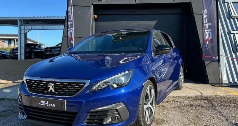 Bleu Occasion 2018 Peugeot 308 GT Berline | 16 190 € (Super prix) - Image 1/4